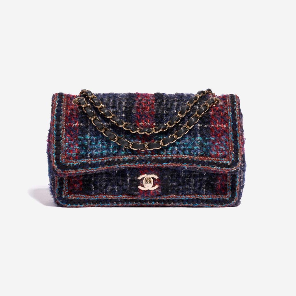 Chanel Timeless Medium Tweed Multicolour | SACLÀB