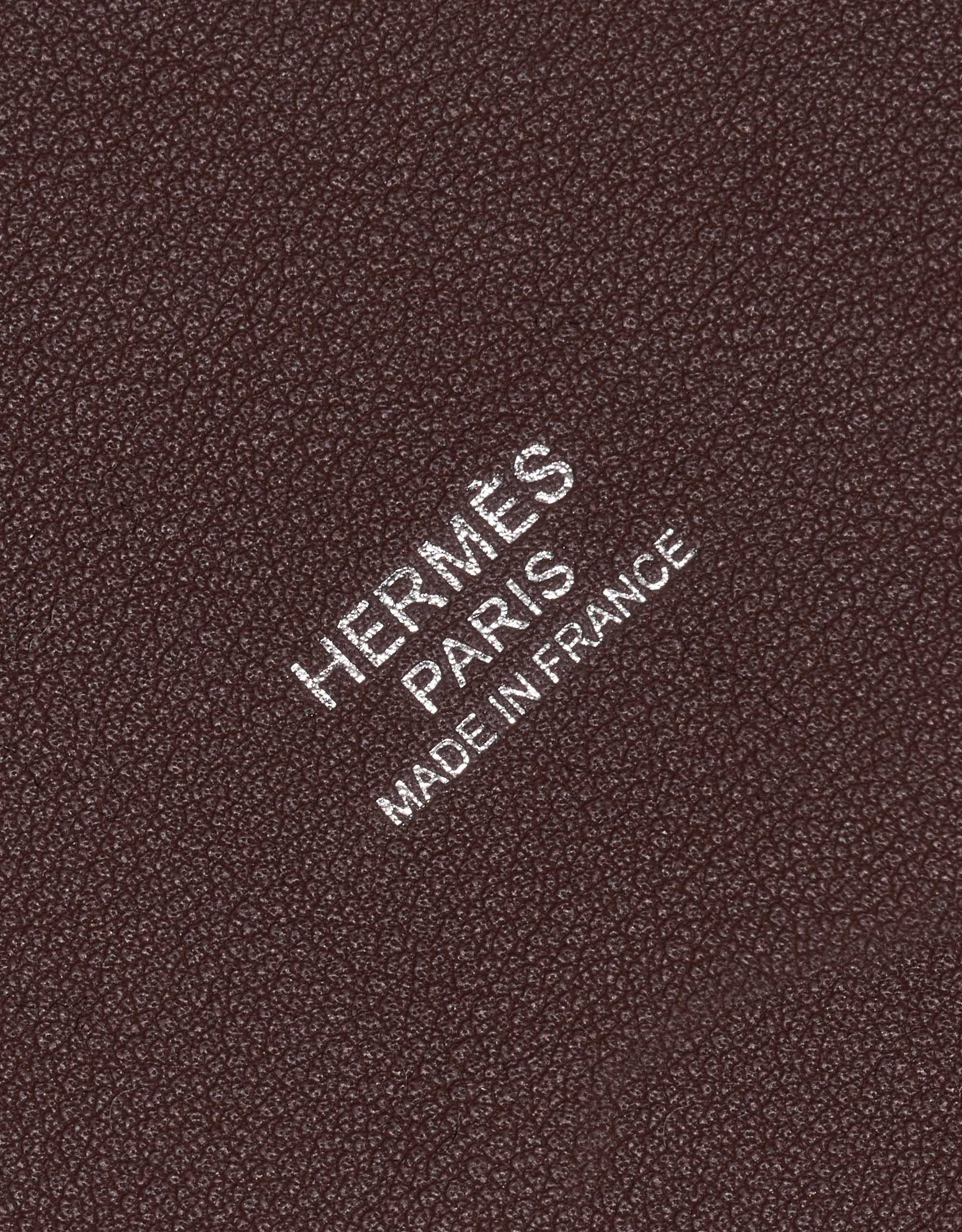 Pre-owned Hermès bag Picotin 18 Felt / Swift Gris Moyen / Havane Brown, Grey Logo | Sell your designer bag on Saclab.com