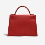Hermès Kelly 32 Epsom Rouge Casaque Red Back | Sell your designer bag on Saclab.com