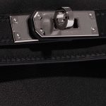 Pre-owned Hermès bag Kelly Cut Clutch Swift Black Black Closing System | Sell your designer bag on Saclab.com