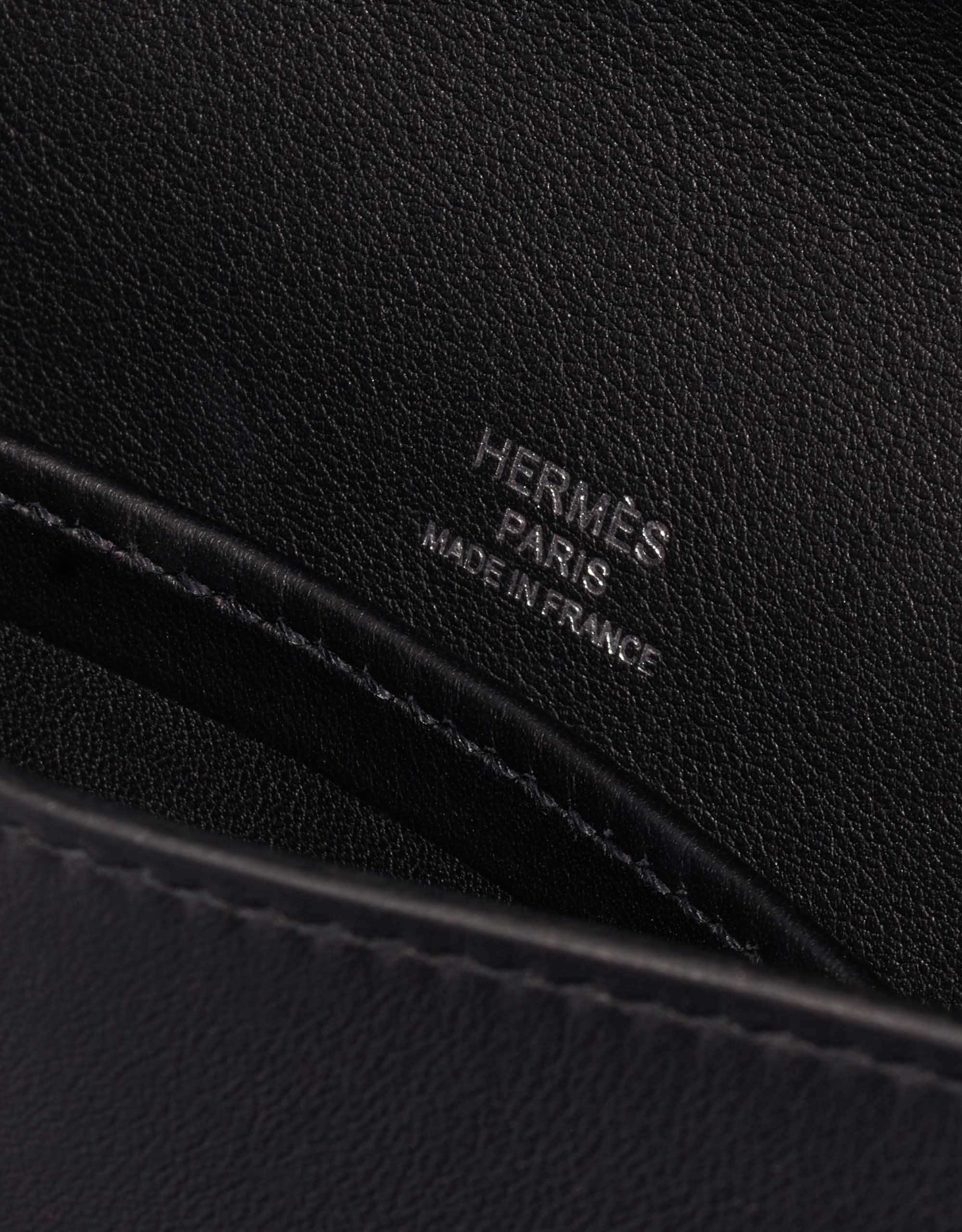 Sac d'occasion Hermès Kelly Cut Clutch Swift Black Black Logo | Vendez votre sac de créateur sur Saclab.com