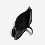 Hermès Evelyne 29 Taurillon Clemence Black Black Inside | Sell your designer bag on Saclab.com
