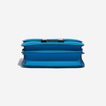 Pre-owned Hermès bag Constance 24 Epsom Blue Frida Blue Bottom | Sell your designer bag on Saclab.com