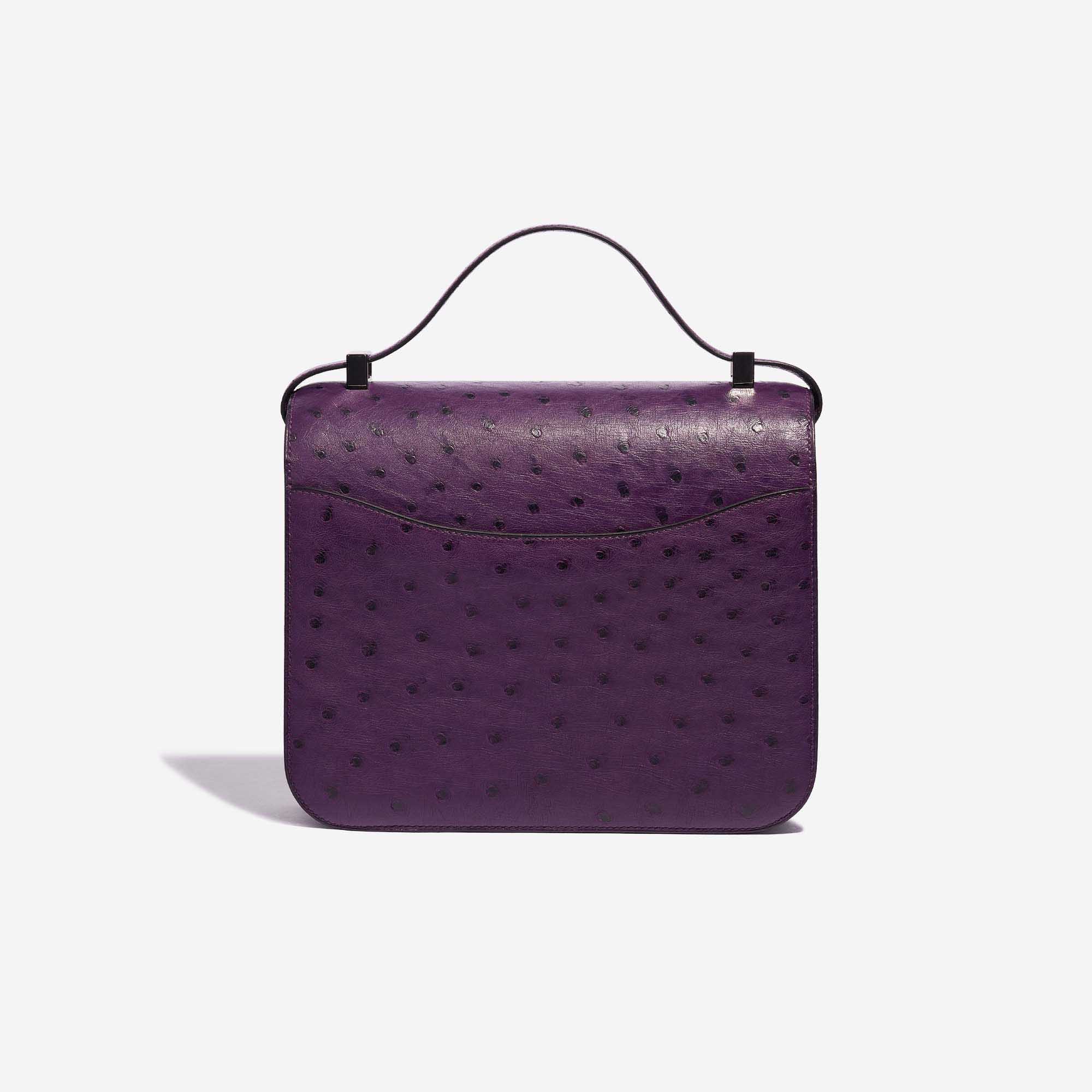 Pre-owned Hermès Tasche Constance 24 Ostrich Violin Violet Back | Verkaufen Sie Ihre Designer-Tasche auf Saclab.com