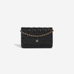 Chanel Timeless WOC Caviar Black Black Front | Sell your designer bag on Saclab.com