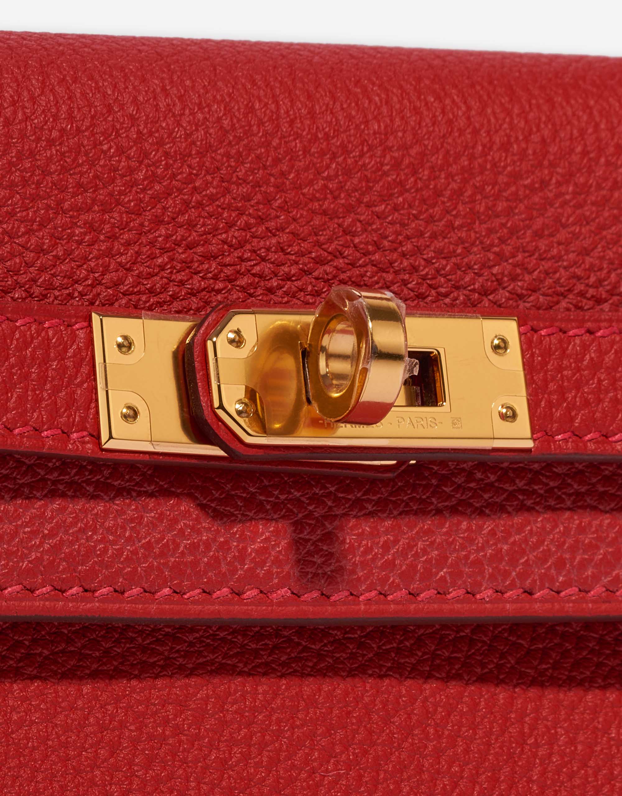 Hermès Kelly 25 Togo Rouge Sellier with Kelly Pocket Strap in 2023