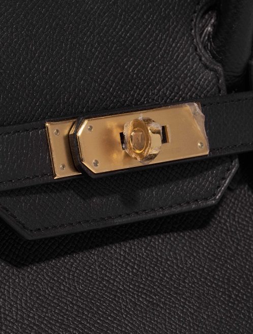 Pre-owned Hermès bag Birkin 30 Epsom Black Black Closing System | Sell your designer bag on Saclab.com