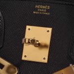 Hermès Birkin 30 Epsom Black Black Logo | Sell your designer bag on Saclab.com