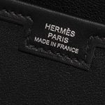 Hermès Jige 29 Clutch Swift Black Black Logo | Sell your designer bag on Saclab.com