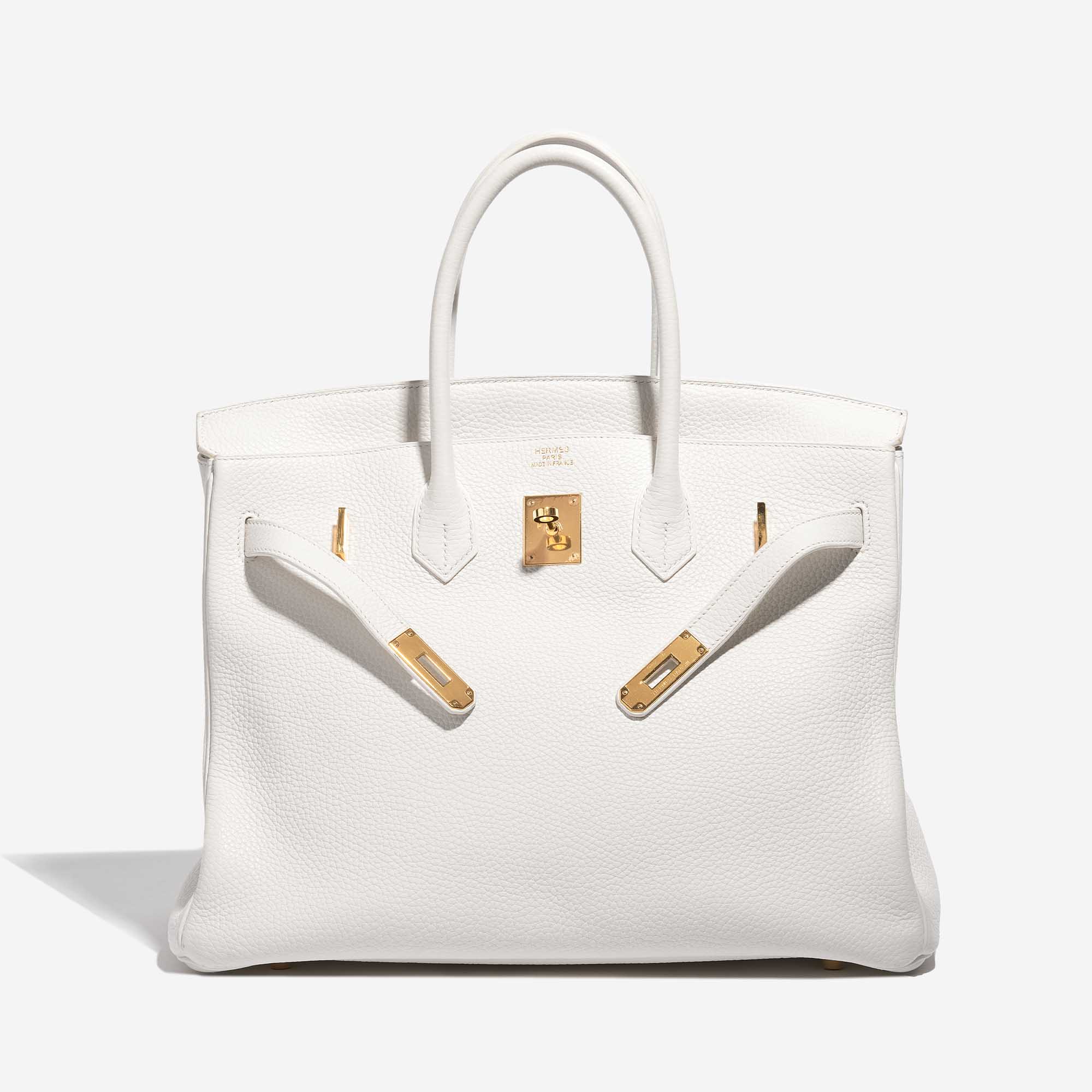 Hermès Birkin 35 White Togo Bag