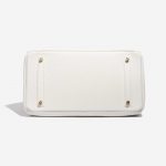 Hermès Birkin 35 Togo Blanc White Bottom | Sell your designer bag on Saclab.com