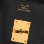 Hermès Birkin 35 Veau Jonathan Black Black Logo | Sell your designer bag on Saclab.com