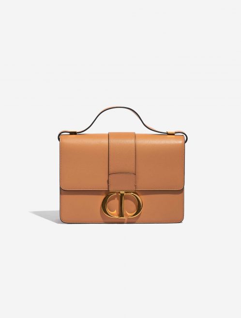 Dior 30 Montaigne Calf Beige Brown, Beige Front | Sell your designer bag on Saclab.com