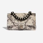 Chanel Timeless Medium Velvet Silver / Copper / Grey Silver, Grey Front | Sell your designer bag on Saclab.com