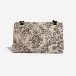 Pre-owned Chanel bag Timeless Medium Velvet Silver / Copper / Grey Grey, Silver Back | Sell your designer bag on Saclab.com