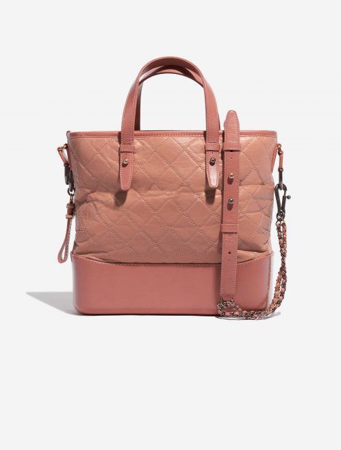 Pre-owned Chanel Tasche Gabrielle Handle Kalbsleder Beige / Dust Rose Beige, Rose Front | Verkaufen Sie Ihre Designer-Tasche auf Saclab.com