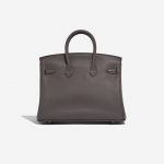 Pre-owned Hermès bag Birkin 25 HSS Swift Etain Grey Back | Sell your designer bag on Saclab.com