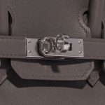 Pre-owned Hermès bag Birkin 25 HSS Swift Etain Grey Closing System | Sell your designer bag on Saclab.com