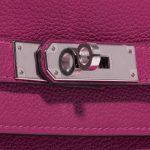 Pre-owned Hermès bag Kelly 28 Togo Rose Pourpre Pink Closing System | Sell your designer bag on Saclab.com