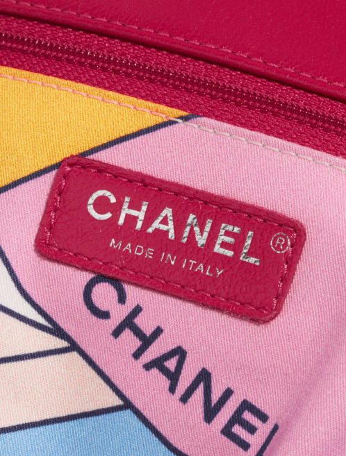 Pre-owned Chanel bag Timeless Jumbo Frottee Pink Pink Logo | Sell your designer bag on Saclab.com