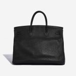 Pre-owned Hermès bag Birkin 40 Togo Black Black Back | Sell your designer bag on Saclab.com