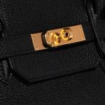 Pre-owned Hermès bag Birkin 40 Togo Black Black Closing System | Sell your designer bag on Saclab.com
