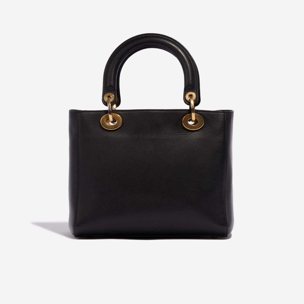 Dior Lady Medium Calf Black | SACLÀB