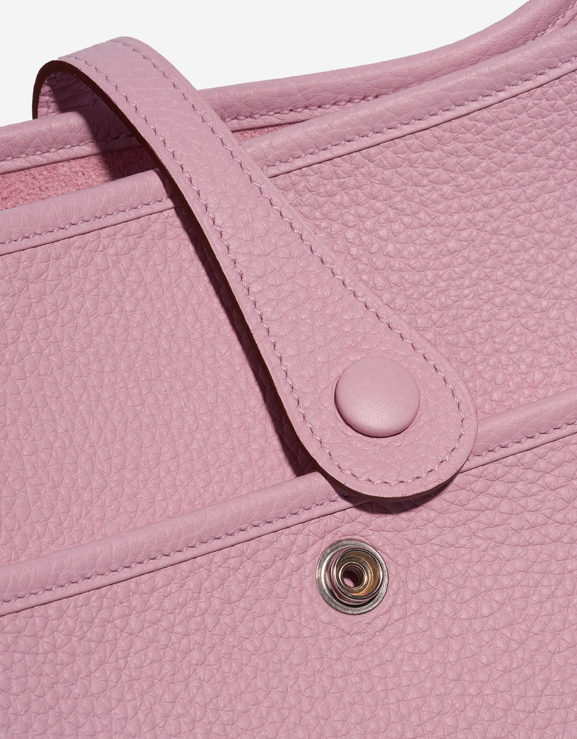 Pre-owned Hermès bag Evelyne 29 Clemence Mauve Sylvestre Rose Closing System | Sell your designer bag on Saclab.com