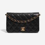 Pre-owned Chanel bag Timeless WOC Lamb Black Black | Sell your designer bag on Saclab.com