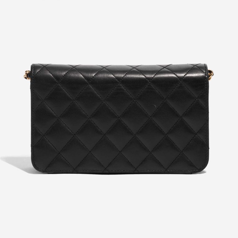 Gebrauchte Chanel Tasche Timeless WOC Lammleder Black Black Back | Verkaufen Sie Ihre Designer-Tasche auf Saclab.com