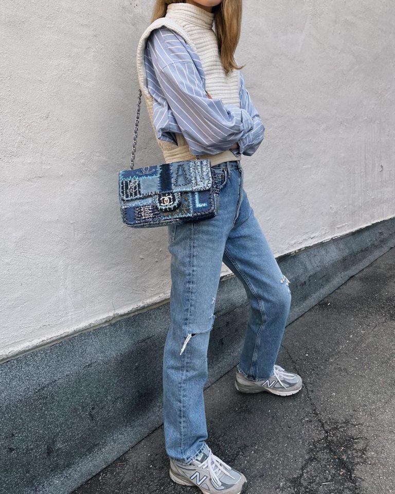 Chanel Patchwork Denim Flap Bag 2015 | Annabel Rosendahl
