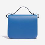 Pre-owned Hermès bag Constance 18 Swift Blue Mykonos / Blue Encre Blue Back | Sell your designer bag on Saclab.com