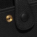 Pre-owned Hermès bag Evelyne 33 Taurillon Clemence Black Black Closing System | Sell your designer bag on Saclab.com