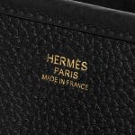 Pre-owned Hermès bag Evelyne 33 Taurillon Clemence Black Black Logo | Sell your designer bag on Saclab.com