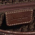 Pre-owned Dior bag Saddle Medium Calf Brown Brown Logo | Sell your designer bag on Saclab.com