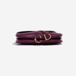 Pre-owned Dior bag Double Saddle Calf Purple Violet Bottom | Sell your designer bag on Saclab.com