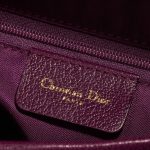 Pre-owned Dior bag Double Saddle Calf Purple Violet Logo | Sell your designer bag on Saclab.com