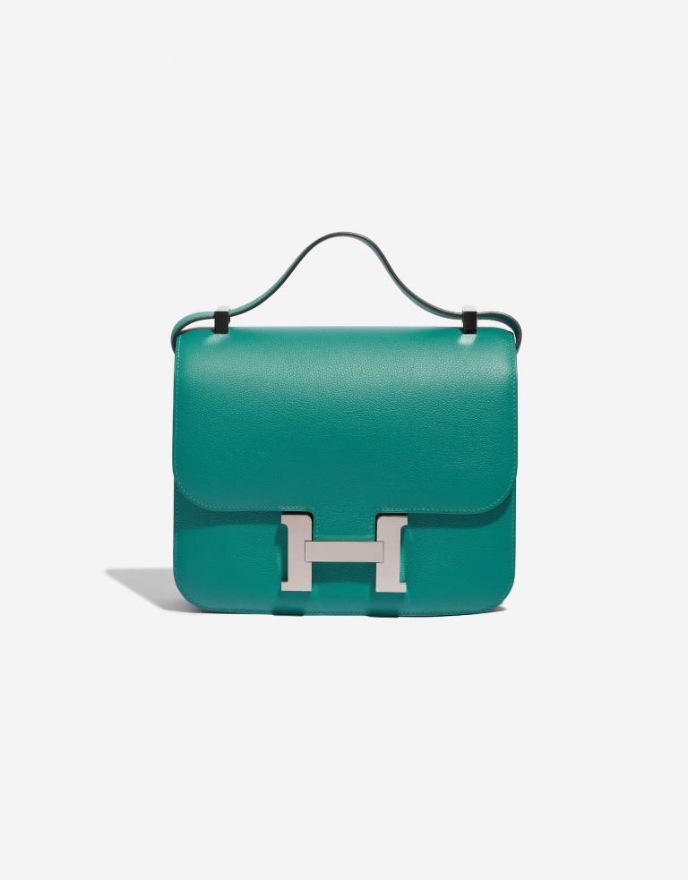 Sac Hermès d'occasion Constance 24 Evercolor Vert Verone Green Front | Vendez votre sac de créateur sur Saclab.com