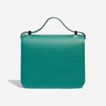 Pre-owned Hermès bag Constance 24 Evercolor Vert Verone Green Back | Sell your designer bag on Saclab.com
