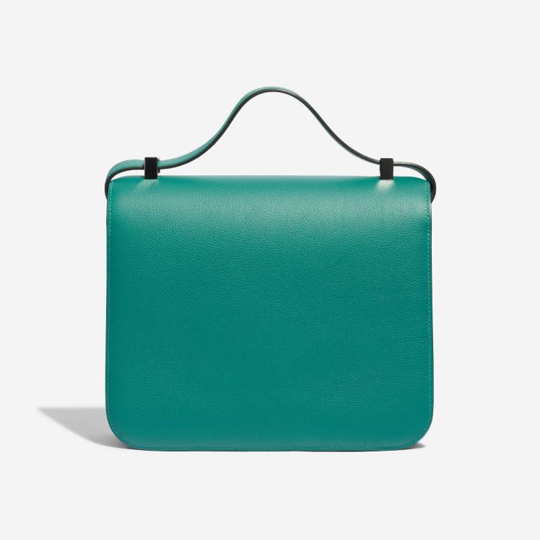 Sac Hermès d'occasion Constance 24 Evercolor Vert Verone Green Back | Vendre votre sac de créateur sur Saclab.com