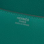 Pre-owned Hermès bag Constance 24 Evercolor Vert Verone Green Logo | Sell your designer bag on Saclab.com