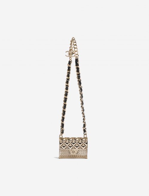 Pre-owned Chanel bag Timeless Micro Necklace Metal Pale Gold Gold Model | Sell your designer bag on Saclab.com