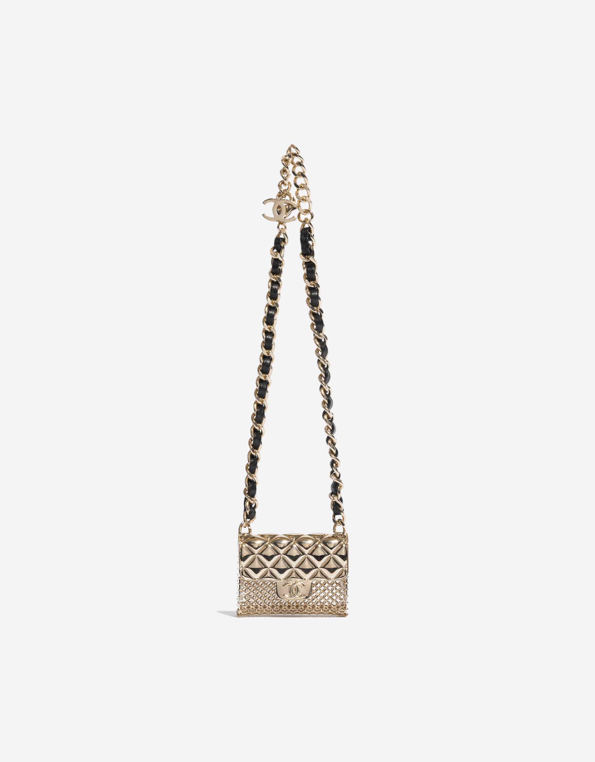 Timeless Micro Necklace Metal Pale Gold