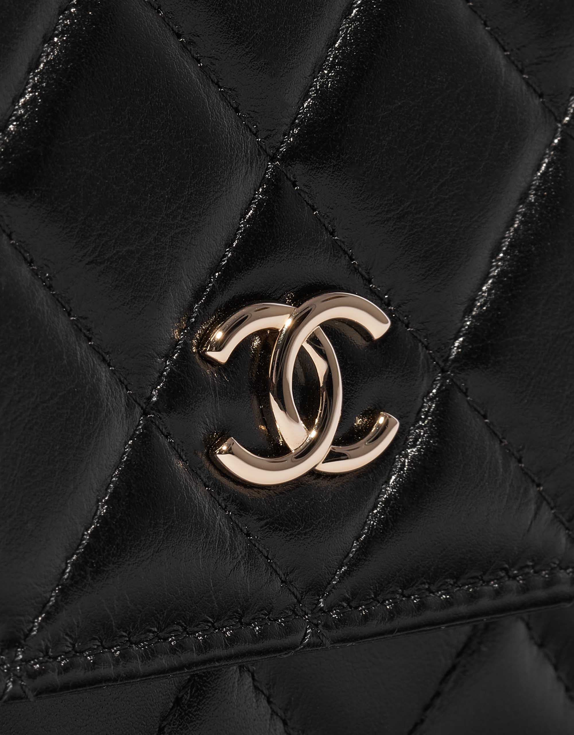 Chanel Classic CC Shopping Leather Bag  Kawaii Vintage Copenhagen