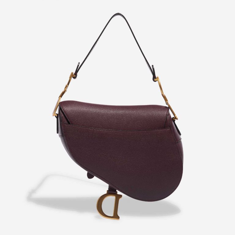 Gebrauchte Dior Tasche Saddle Medium Kalbsleder Bordeaux Red Back | Verkaufen Sie Ihre Designer-Tasche auf Saclab.com