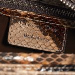 Pre-owned Dior bag Lady Medium Python / Sequins Beige / Black / Orange Beige, Black, Orange Logo | Sell your designer bag on Saclab.com
