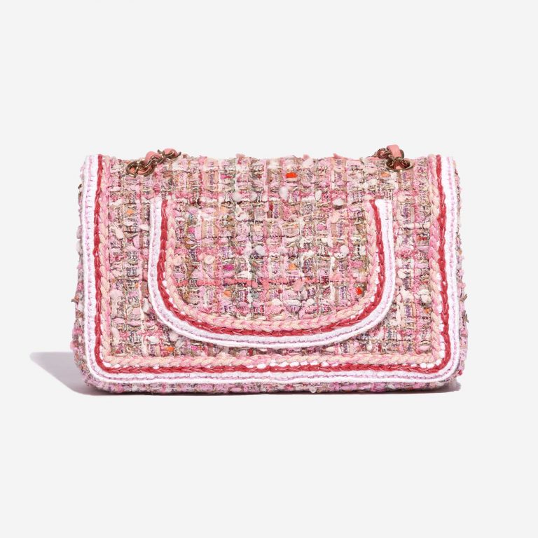 Pre-owned Chanel Tasche Timeless Medium Tweed Pink Pink Back | Verkaufen Sie Ihre Designer-Tasche auf Saclab.com