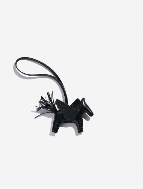 Pre-owned Hermès bag Rodeo PM Milo Lamb So Black Black Front | Sell your designer bag on Saclab.com