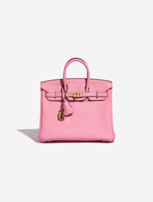 Sac Hermès d'occasion Birkin 25 Togo Bubblegum 5P Pink Front | Vendez votre sac de créateur sur Saclab.com