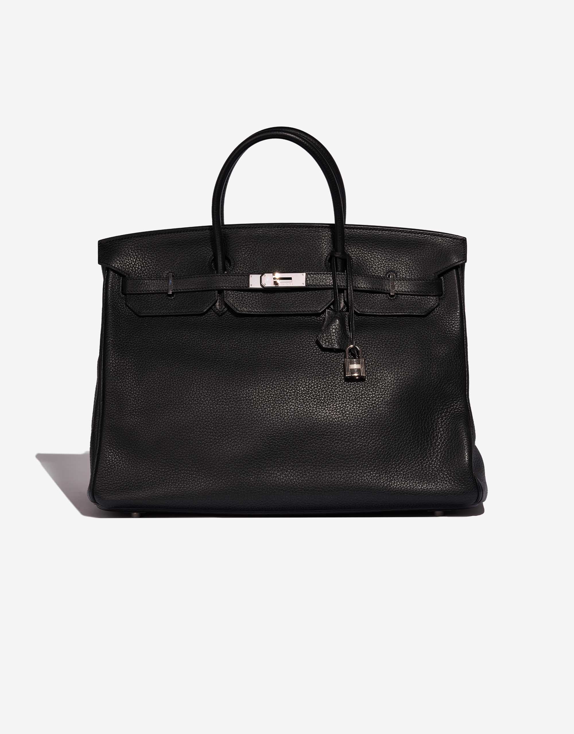 Hermès Birkin 40 Clemence Black | SACLÀB